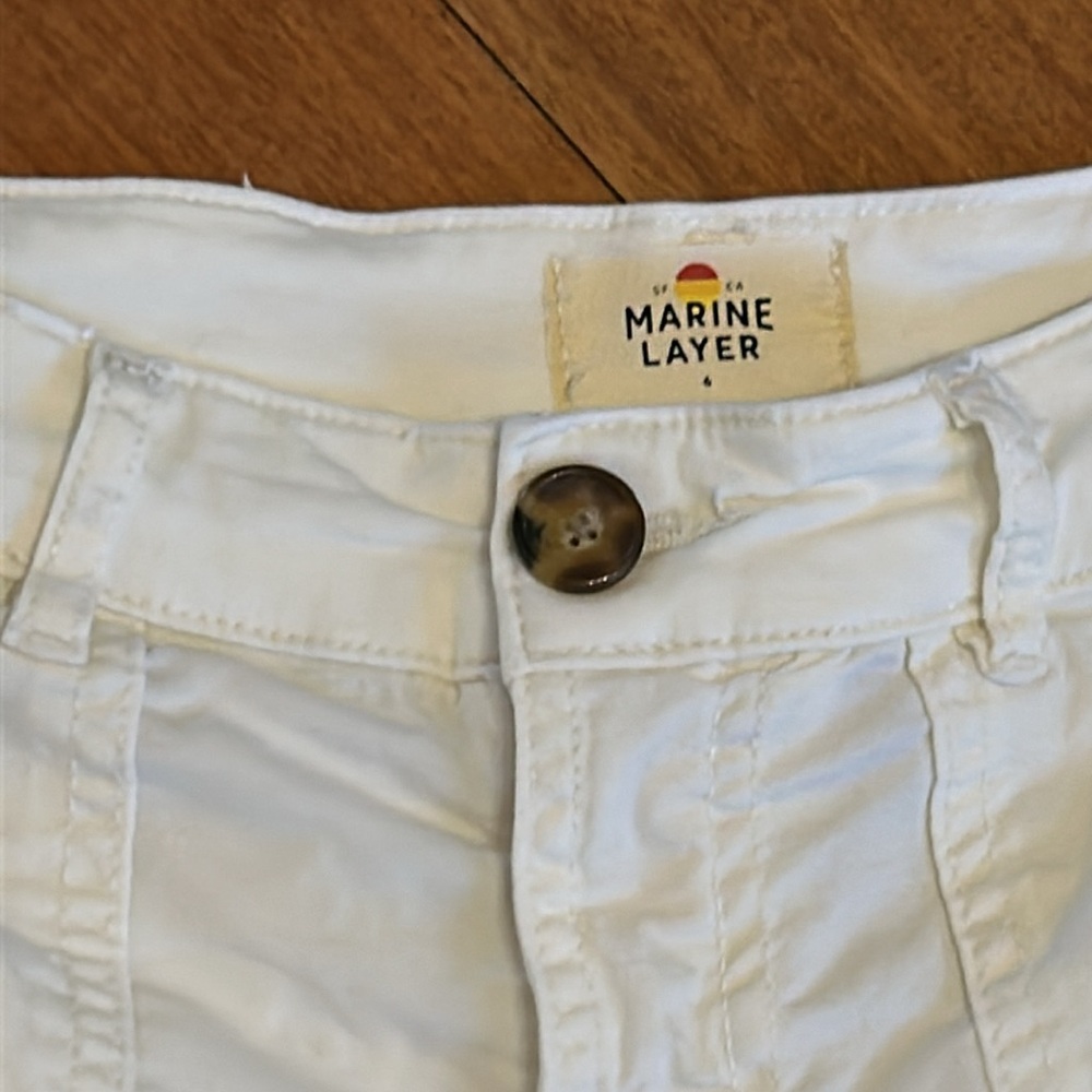 Marine Layer All White Carpenter Pant - Picture 2 of 7